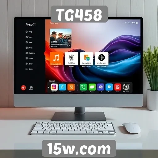 Novidades de design e interface no TG458